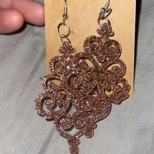 Scroll earrings